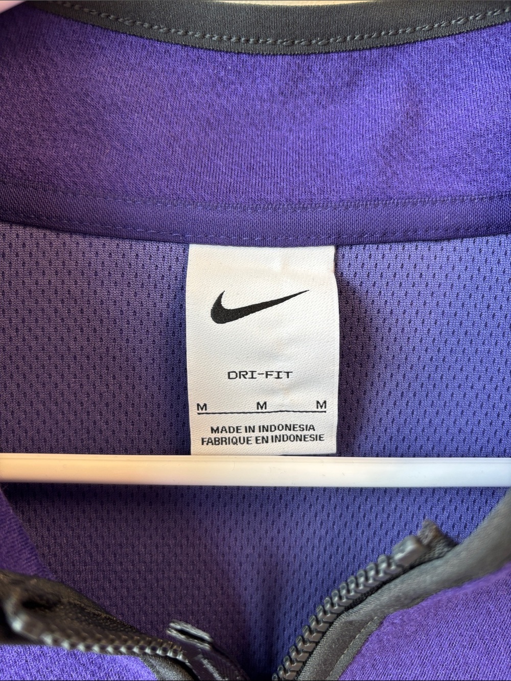 Nike Purple TCU Half-Zip Pullover - Picture 2 of 5